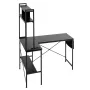 L-Shaped Gaming Desk with LED Lights, 1.2m Reversible Corner