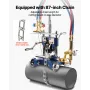 CG2-11Y Manual Pipe Cutting Machine, 0.2"-2" Thick Pipe Beveling Machine with 82-in Chain, 0°-45° Adjusted Angle Gas Cutting Mac