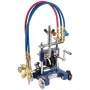 CG2-11Y Manual Pipe Cutting Machine, 0.2"-2" Thick Pipe Beveling Machine with 82-in Chain, 0°-45° Adjusted Angle Gas Cutting Mac