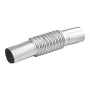 Exhaust Pipe Tube Elbow Connector, 25mm Diesel Heater Exhaust Elbow, Stainless Steel Windproof Cap Gas Water Heater 4 Clamps for