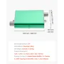 Diesel Heater Muffler, 24mm Diesel Heater Muffler Upgrade, Parking Heaters Mufflers Fit with 2 Clamps and Screws, Aluminum Alloy