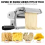 Pasta Maker Machine, 9 justerbare tykkelsesindstillinger Nudler