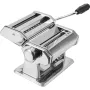 Pasta Maker Machine, 9 Adjustable Thickness Settings Noodles Maker, Stainless Steel Noodle Rollers and Cutter, Manual Hand Press
