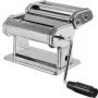 Pasta Maker Machine, 9 Adjustable Thickness Settings Noodles Maker, Stainless Steel Noodle Rollers and Cutter, Manual Hand Press