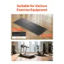 Foldable Walking Pad Treadmill Mat, 6 mm Thick, 610x1730 mm Exercise Equipment Mat for Elliptical on Carpet Hardwood Floor, High