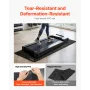 VEVOR Foldbar Walking Pad Løbebåndsmåtte, 6 mm tyk, 610x1730 mm Træningsudstyrsmåtte til ellipsetrainer på tæppe af trægulv