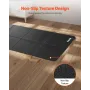 Foldbar Walking Pad Løbebåndsmåtte, 6 mm tyk, 610x1730 mm