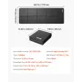 Foldbar Walking Pad Løbebåndsmåtte, 6 mm tyk, 610x1730 mm
