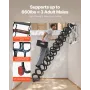 loftsstige vægmonteret, 660 LBS/299,4 kg kapacitet, passer til