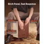 VEVOR Cajon Box Drum, with Internal Snare Wires, Compact and Lightweight Wooden Percussion Box, Birch Wood Drum Musical Instrume