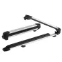 VEVOR Ski & Snowboard Roof Rack, Carry up to 6 Pairs of Skis or 4 Snowboards, 2 PCS Aluminum Universal Car Roof Rack Top Holder 