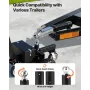 VEVOR Electric Trailer Dolly, 1633 kg Max Trailer Weight 272 kg Max Tongue Weight, DC 24V 800W Motorized Trailer Dolly with 50 &