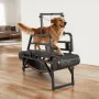 Dog Treadmill for Medium/Large Dogs, Pet Running Machine Pacer Slatmill with Stepless Adjustment, Brake & Wheels, Upgrade Plasti