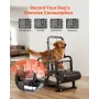 VEVOR Dog Treadmill for Small/Medium Dogs, Pet Running Machine Pacer Slatmill with Stepless Adjustment, Brake & Wheels, Upgrade 