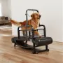 VEVOR Dog Treadmill for Small/Medium Dogs, Pet Running Machine Pacer Slatmill with Stepless Adjustment, Brake & Wheels, Upgrade 