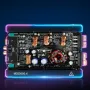 VEVOR Car Audio Amplifier, 4-Channel Bridgeable Car Amplifier, Multichannel Class D Stereo Amp, Max. 4 x 420W at 4 Ohms / 4 x 60