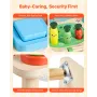 Montessori Activity Table for Toddler 1-3 Years Old, 13 in 1 Wooden Learn Activity Desk, Baby Play Table for Boys & Girls Aged 6
