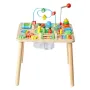 Montessori Activity Table for Toddler 1-3 Years Old, 13 in 1 Wooden Learn Activity Desk, Baby Play Table for Boys & Girls Aged 6