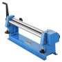 Slip Roll Machine, 610 mm Forming Width, Sheet Metal Slip Roller Rolling Bending Machine, with 2 Detachable Rollers for Low Carb