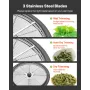 Bud Leaf Bowl Trimmer, 420 mm Manual Bud Trimmer, with Sharp Stainless Steel Blades, Visual Cutting, Wet & Dry Hydroponic Cuttin