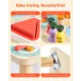 VEVOR Montessori Activity Table for Toddler 1-3 Years Old, 8 in 1 Wooden Learn Activity Desk, Baby Play Table for Boys & Girls A