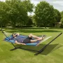 VEVOR Two Person Hammock with Stand Included Heavy Duty 480lb Capacity, Double Hammock with 12 FT Steel Stand and Portable Carry
