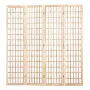 VEVOR Room Divider, 4 Panel Japanese Room Divider, Folding Privacy Screen Indoor, Portable Partition Dividers and Decoration Scr