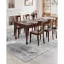 område tæppe, 9 x 12 fod stort vaskbart Boho tæppe