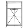 4-etagers sammenfoldelig opbevaringshylde, 36W x 21D x 60H