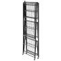 4-etagers sammenfoldelig opbevaringshylde, 36W x 21D x 60H