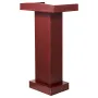 VEVOR Podium Stand, 1040 mm Wooden Lectern, Laptop Desk with Wide Reading Surface and Storage Shelf, Edge Stopper, Elegant Desig