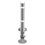 Barbed Wire Arm, 10 Packs 310 mm Fence Post Extender, Flat or Surface Mounted, Galvanized Steel Fence Height Extender, Protect P