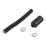 Diesel Heater Intake Pipe Kit, 25mm Car Air Parking Heater Ducting Pipe Hose Tube, Stretchable & Bendable Car Air Intake Filter 