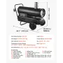 20kW Forced Air Kerosene Diesel Heater, Portable Torpedo Space Heater with Wheels & Adjustable Temp, Blower-Type for Jobsite/Gar