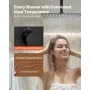 VEVOR Shower Faucet Set, 305 mm Thermostatic Ceiling Mount Rainfall Shower System with 152 mm Wall Mount Head and 2 in 1 Handhel