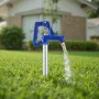 Frost Proof Yard Hydrant, 1280mm Freeze-Proof Outdoor Faucet with 609.6mm Bury Depth, G 3/4" Pipe Connection & Hose Coupling, No
