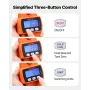 Digital Crane Scale, 660 lbs/300 kg Max Capacity, Handheld Hanging Scale with Cast Aluminum Case & LCD Display, 50 g Division & 