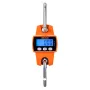 Digital Crane Scale, 660 lbs/300 kg Max Capacity, Handheld Hanging Scale with Cast Aluminum Case & LCD Display, 50 g Division & 