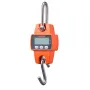 Digital Crane Scale, 660 lbs/300 kg Max Capacity, Handheld Hanging Scale with Cast Aluminum Case & LCD Display, 50 g Division & 