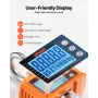 VEVOR Digital Crane Scale, 4400 lbs/2000 kg Max Capacity, Heavy Duty Industrial Hanging Scale with Cast Aluminum Case & LCD Disp