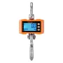 VEVOR Digital Crane Scale, 4400 lbs/2000 kg Max Capacity, Heavy Duty Industrial Hanging Scale with Cast Aluminum Case & LCD Disp