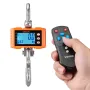 Digital Crane Scale, 4400 lbs/2000 kg Max Capacity, Heavy Duty Industrial Hanging Scale with Cast Aluminum Case & LCD Display, 5