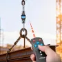 Digital Crane Scale, 22000 lbs/10 T Max Capacity, Heavy Duty Industrial Hanging Scale with Cast Aluminum Case & LCD Display, 2 k