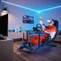 VEVOR Racing Wheel Stand, Heavy-Duty Integreret Simulator Cockpit Steering Stand, Passer Logitech G25,G27,G29,G920,G923,