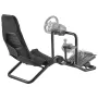 Racing Wheel Stand, Heavy-Duty Integrated Simulator Cockpit Steering Stand, Fit Logitech G25,G27,G29,G920,G923, Thrustmaster T30