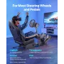 Racing Wheel Stand, Heavy-Duty Simulator Cockpit Rat Stander