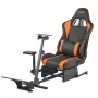 VEVOR Racing Wheel Stand, Heavy-Duty Simulator Cockpit Steering Wheel Stand, Fit Logitech G25, G27, G29, G920, G923, Thrustmaste