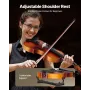 VEVOR Violin 4/4 355mm Full Size Fiddle Set Solidwood for Beginner Matte Brown