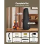 Violin 4/4 355mm Full Size Fiddle Set Solidwood for Beginner Matte Brown