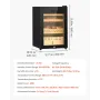Electric Humidor, 60L, 350 Counts Electric Cigar Humidor